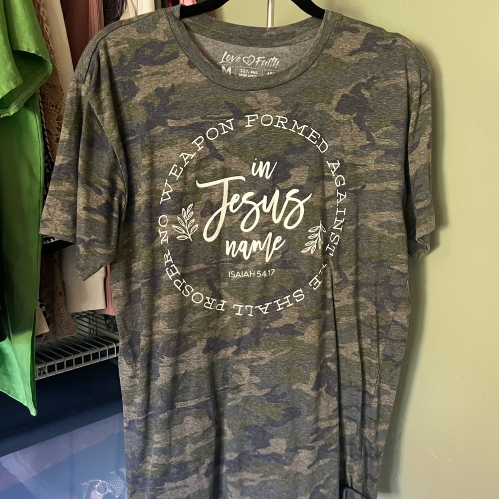 Green Camo Men's Shirt